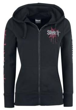 Slipknot Iowa Star Frauen Kapuzenjacke schwarz S 70% Baumwolle, 30% Polyester Band-Merch, Bands von Slipknot