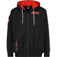 Slipknot Kapuzenjacke - EMP Signature Collection - Oversize - M bis XL - für Männer - Größe L - schwarz  - EMP exklusives Merchandise! von Slipknot