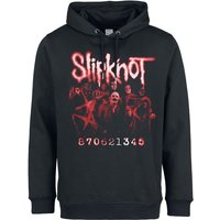 Slipknot Kapuzenpullover - Amplified Collection - Code - S bis 3XL - für Männer - Größe XL - schwarz  - Lizenziertes Merchandise! von Slipknot