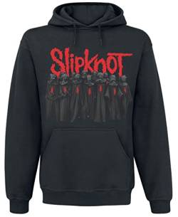 Slipknot Logo Männer Kapuzenpullover schwarz L 50% Baumwolle, 50% Polyester Band-Merch, Bands von Slipknot