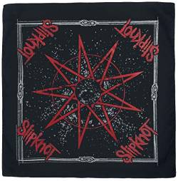 Slipknot Nine Pointed Star - Bandana Unisex Bandana multicolor 100% Baumwolle Band-Merch, Bands von Slipknot