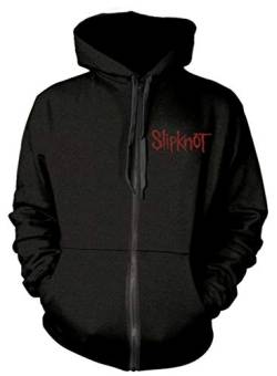 Slipknot 'Skull Teeth' (Black) Zip Up Hoodie (Large) von Slipknot