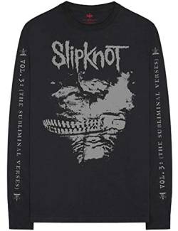 Slipknot 'Subliminal Verses' (Black) Long Sleeve Shirt (xx-Large) von Slipknot