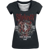 Slipknot T-Shirt - Iowa Star - XL - für Damen - Größe XL - schwarz  - Lizenziertes Merchandise! von Slipknot