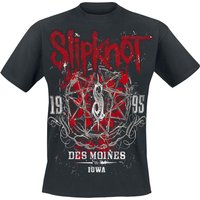 Slipknot T-Shirt - Iowa Star - S bis 5XL - für Männer - Größe 5XL - schwarz  - Lizenziertes Merchandise! von Slipknot