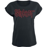 Slipknot T-Shirt - Logo - L bis XL - für Damen - Größe L - schwarz  - Lizenziertes Merchandise! von Slipknot