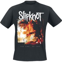 Slipknot T-Shirt - The End, So Far Cover - S bis 3XL - für Männer - Größe XL - schwarz  - Lizenziertes Merchandise! von Slipknot
