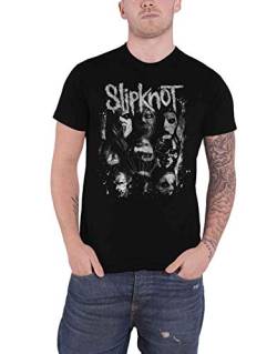 Slipknot T Shirt We Are Not Your Kind Weiß Splatter Band Logo offiziell Schwarz S von Slipknot