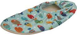 SlipStop Baby Mädchen Jungen Badeschuhe Wasserschuhe Schläppchen Aquarium Fische INF 18-20 (18 EU) von Slipstop