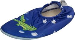 Slipstop Kinder Hausschuhe Badeschuhe Jim Krokodil Blue, Größe:27/29 EU von Slipstop