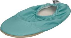 Slipstop Kinder Hausschuhe Badeschuhe Mint Blue Blue, Größe:24/26 EU von Slipstop