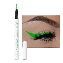 Flüssige Eyeliner für Frauen - Wasserfester Eyeliner | Bunter, langlebiger, rutschfester, den ganzen Tag wasserdichter Augen-Make-up-flüssiger Eyeliner-Farb-Eyeliner-Stift für Augen- und von Sloane