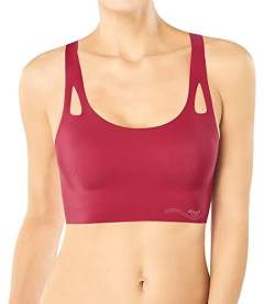 Sloggi Damen Zero Feel Sporty Top X Unterhemd, Rot (Raspberry Wine 1801), XS von Sloggi