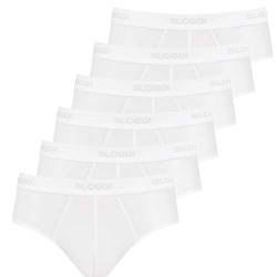 Sloggi Men - 24/7 Midi Slip - Unterhosen - 6er Spar-Pack (6 Weiß) von Sloggi