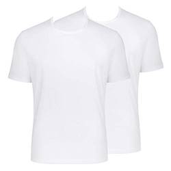 Sloggi Men - GO - T-Shirt mit Rundhals - Regular Fit - 2er Pack (M Weiß) von Sloggi