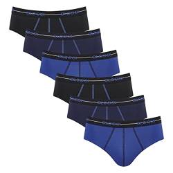 Sloggi Men - Start - Midi-Slip - 6er-Pack (8 Blau/Schwarz/Dunkelblau) von Sloggi