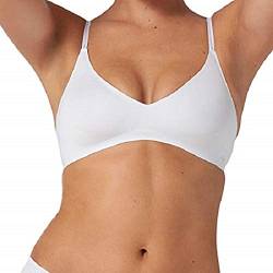 sloggi Damen BODY ADAPT Soft Bra Bügelloser BH, White, XS plus von Sloggi