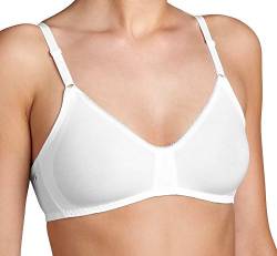 sloggi Damen Basic+ N Bügelloser BH, White, 75B von Sloggi