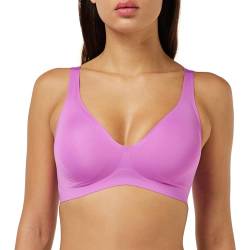 sloggi Damen Body Adapt T-Shirt Bra Gepolsterter BH, Flash Pink, L Plus von Sloggi