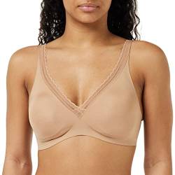 sloggi Damen Body Adapt Twist T-Shirt Bra Gepolsterter BH, Nostalgic Brown, L Plus von Sloggi