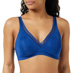 sloggi Damen Body Adapt Twist T-Shirt Bra Gepolsterter BH, Undurchsichtige, Blue Sapphire, S Plus von Sloggi