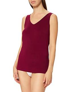 sloggi Damen EVER Cosy Tank Top Unterhemd, Dark Wine, M von Sloggi