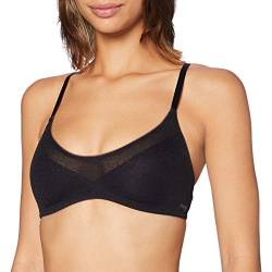 sloggi Damen OXYGENE Infinite T-Shirt Bra Bügelloser BH, Black, S von Sloggi