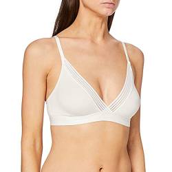 sloggi Damen Wow Embrace Bralette Bustier, White - Light Combination, XS von Sloggi