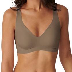 sloggi Damen ZERO Feel Bralette EX Bustier, Lead Grey, XS von Sloggi