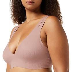 sloggi Damen ZERO Feel Flow Bralette Bustier, Cacao, L von Sloggi