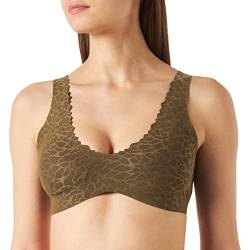 sloggi Damen Zero Feel Lace 2.0 Bralette Bustier, Beech, S von Sloggi