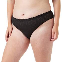 sloggi Damen Zero Feel Lace 2.0 Brazil Panty Slip, Black, L von Sloggi