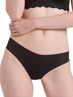 sloggi Damen Zero Microfibre 2.0 Hipstring String, Black, L von Sloggi