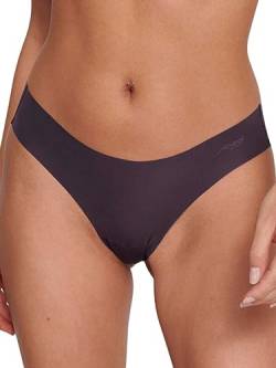 sloggi Damen Zero Microfibre 2.0 Hipstring String Tanga, Blueberry, L von Sloggi