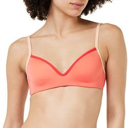 sloggi Shore Damen Marina Grande P New Bikini Oberteil, Coral, M Plus von Sloggi