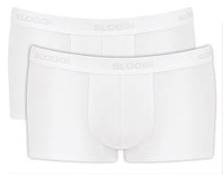 sloggi men Herren 24/7 Hipster 2P Retroshorts, White, 6 von Sloggi