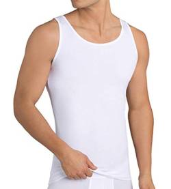 sloggi men Herren 24/7 SH 02 Vest 2P Unterhemd, White, 8 von Sloggi