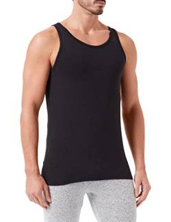 sloggi men Herren EVER Soft Tank Top Unterhemd, Black, M von Sloggi