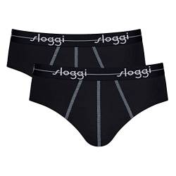 sloggi men Herren Start Midi C2P box Slip, Black, 5 von Sloggi