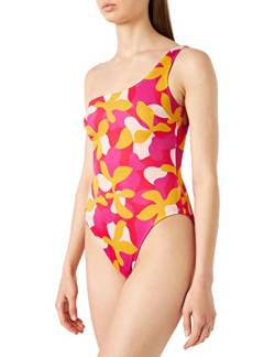 sloggi shore Damen Flower Horn One Piece Badeanzug , Pink - Dark Combination, XS von Sloggi