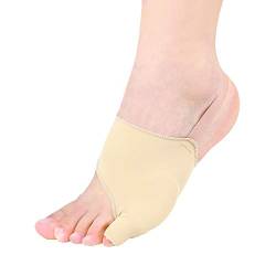 Ballenzeh-Stützhülse, Begradigt Den Fuß Und Lindert Schmerzen Bei Hallux Valgus, Plantar, Ballen, Gebrochenen Knochen, Lycra-Stoff, Haut, Zehenschutzhülle, Daumen-Valgus-Korrekturgerät von Sluffs