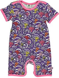Småfolk Baby Girls Body Suit SS/SL. Fish Infant and Toddler Costumes, Purple Heart, 92 von Småfolk