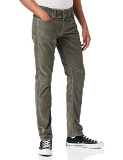 Smart Classic 34L Herren Corduroy Hose SCL (W34/L34, Green) von Smart Classic