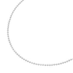 Smart Jewel Collier Elegante Kugelkette, Silber 925 Silber, 45 Cm 925 Sterling Silber von Smart Jewel