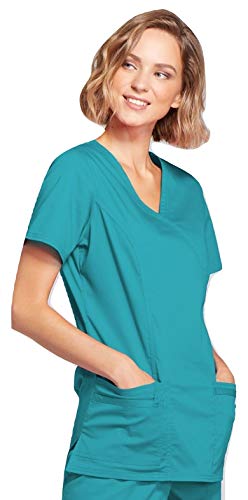 Smart Uniform 1122FScrub Top (L, Aquamarin [Teal]) von Smart Uniform