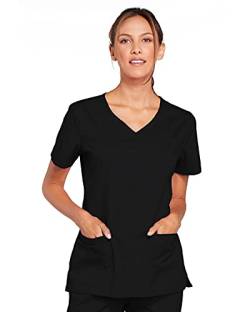 Smart Uniform 1122FScrub Top (L, Schwarz [Black]) von Smart Uniform