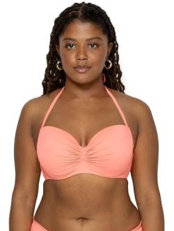 Smart & Sexy Damen Bikini Topswim 4. Swim Secretswim Secret Neckholder Bikinioberteil, Peach Luster, 85DD von Smart & Sexy