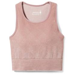 Smartwool - Women's Intraknit Crop Bra - Sport-BH Gr M rosa von SmartWool