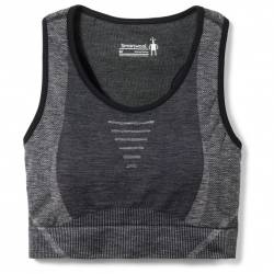 Smartwool - Women's Intraknit Racerback Bra - Sport-BH Gr S grau von SmartWool