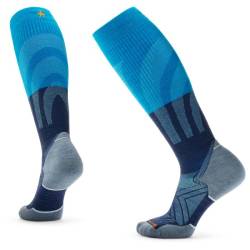 Smartwool - Women's Run Targeted Cushion Compression OTC Socks - Laufsocken Gr M blau von SmartWool